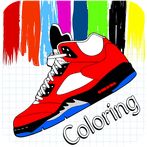 Basketball Shoes Coloring Book