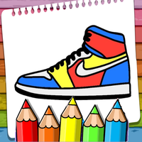 Coloring Book Sneaker Kets