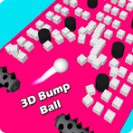 3D Bump Ball: Push The Hurdle 