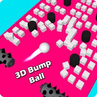 3D Bump Ball: Push The Hurdle 