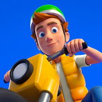 Paper Boy Race: Running game