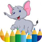 elephant coloring book