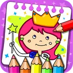 Princess Coloring Book & Games