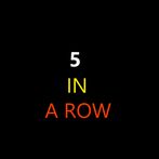 5 in a row