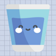 Happy Filled Glass Two
