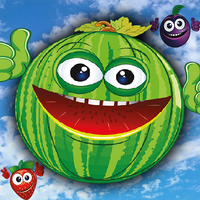 Watermelon fruit game semangka