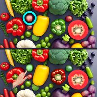 Find the differences vegetable
