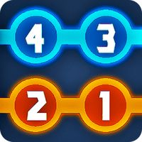 4321 Puzzle - lines and dots