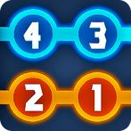 4321 Puzzle - lines and dots