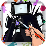 Titan TV Man returns coloring