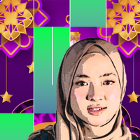 Nissa Sabyan Piano Tiles Game