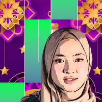 Nissa Sabyan Piano Tiles Game