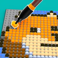 Idle diamond mosaic
