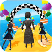 Wednesday Shortcut Hand Addams