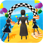 Wednesday Shortcut Hand Addams