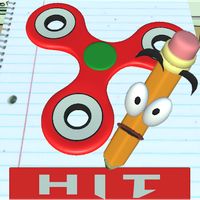 Hit the Fidget Spinner 3D Game