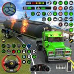 Army Oil Tanker Truck Games