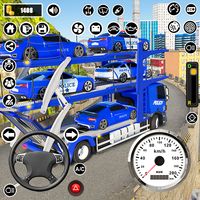 US Police Car Park & Transport