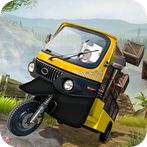 Tuk Tuk Auto Driving Rickshaw