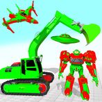 Excavator Robot Car Transform