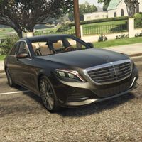 Classic Mercedes S500 Parking