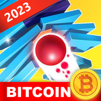 Bitcoin Game - helix jump