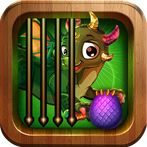 Funny Green Dragon Escape