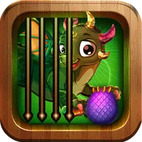 Funny Green Dragon Escape