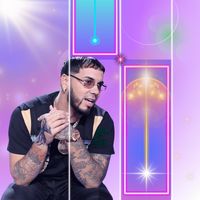 Bugatti - Anuel AA Piano Tiles