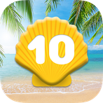 Number puzzle game – Beach *Go