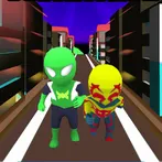 Spider Green SubwayRun - Surf
