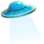 Paper Plane in Space