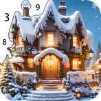 Warm Winter Coloring Game