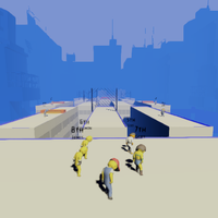 Parkour-Run Parker Race Game