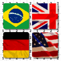 Flag Country Coloring ByNumber