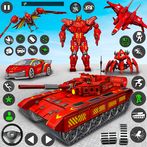 Police Tank Robot Transform 3d