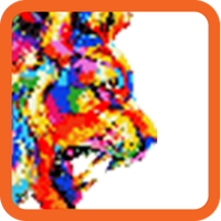 Lion Pixel Art