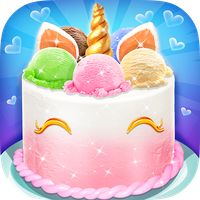 Rainbow Unicorn Ice Cream Dess