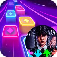 Wednesday Addams Piano Hop