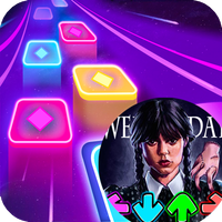 Wednesday Addams Piano Hop