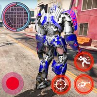 Police Robot Truck Transformer