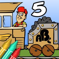 Coloring Book 5: Alphabet Trai