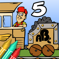 Coloring Book 5: Alphabet Trai