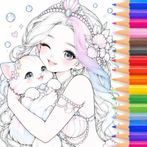 Coloring Book: Draw Princess