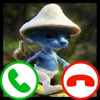 Fake Call Smurf Cat Game