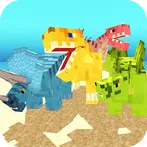 Blocky Dino Park Dino Arena