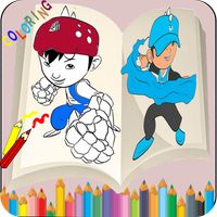 Boboi boy Coloring Book