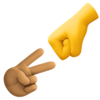 rock paper scissor play