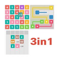 Puzzle 3 in 1: Crazy Number -