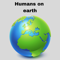 Human on earth